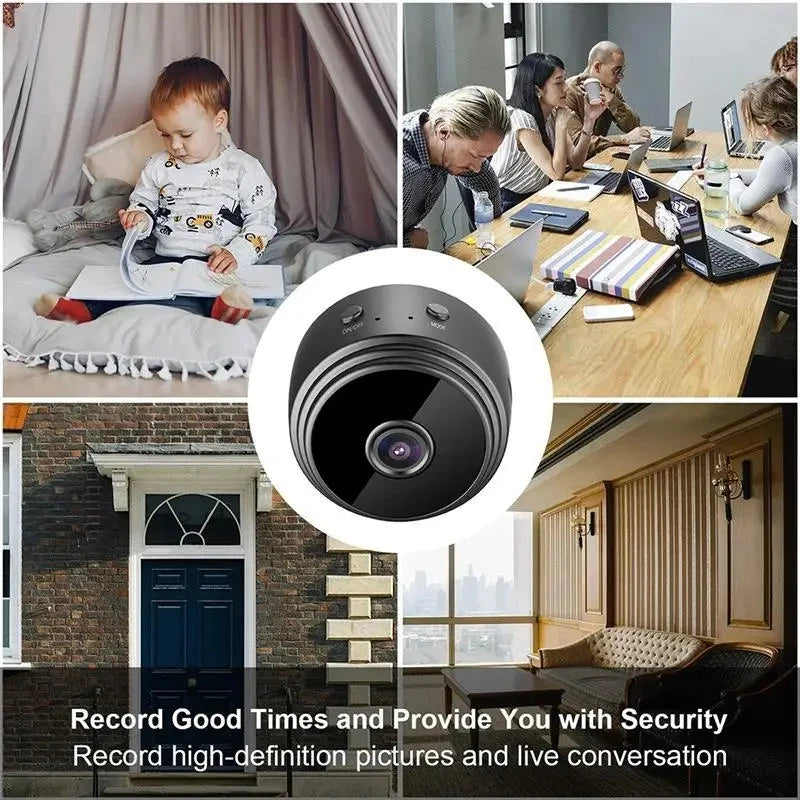 A9 Mini Camera WiFi 1080P Magnetic Network Security Camera Video Smart Home Mini Camera with Night Vision
