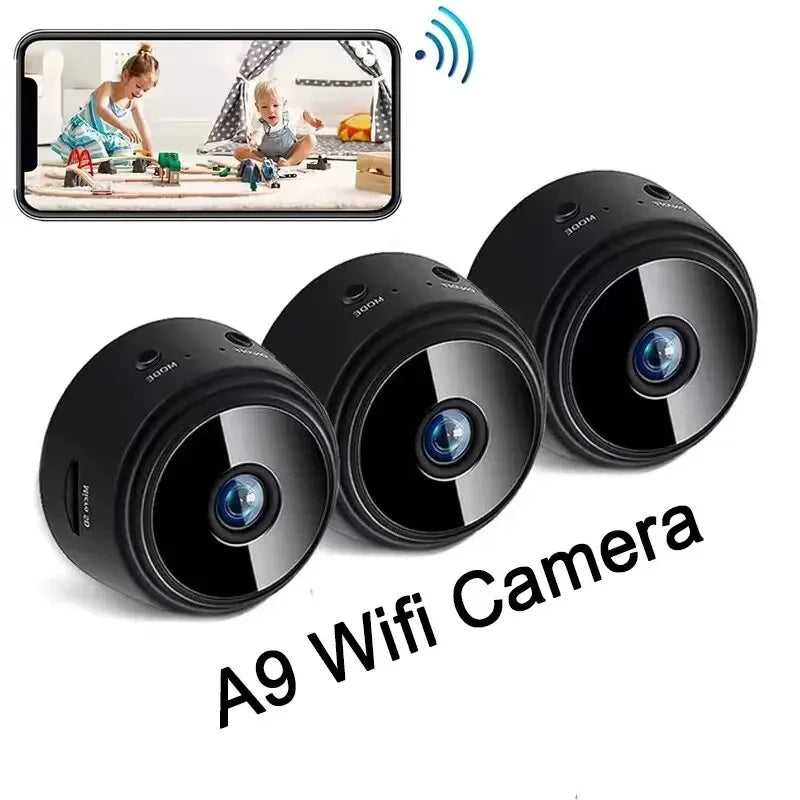 A9 Mini Camera WiFi 1080P Magnetic Network Security Camera Video Smart Home Mini Camera with Night Vision