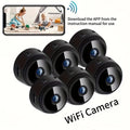 Wireless Remote Control 1080P High-definition Home Security Monitoring Camera with Cloud Storage and Motion Detection
