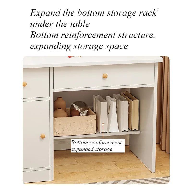Dresser bedroom small modern simple storage cabinet integrated small apartment Internet celebrity ins style makeup table makeup