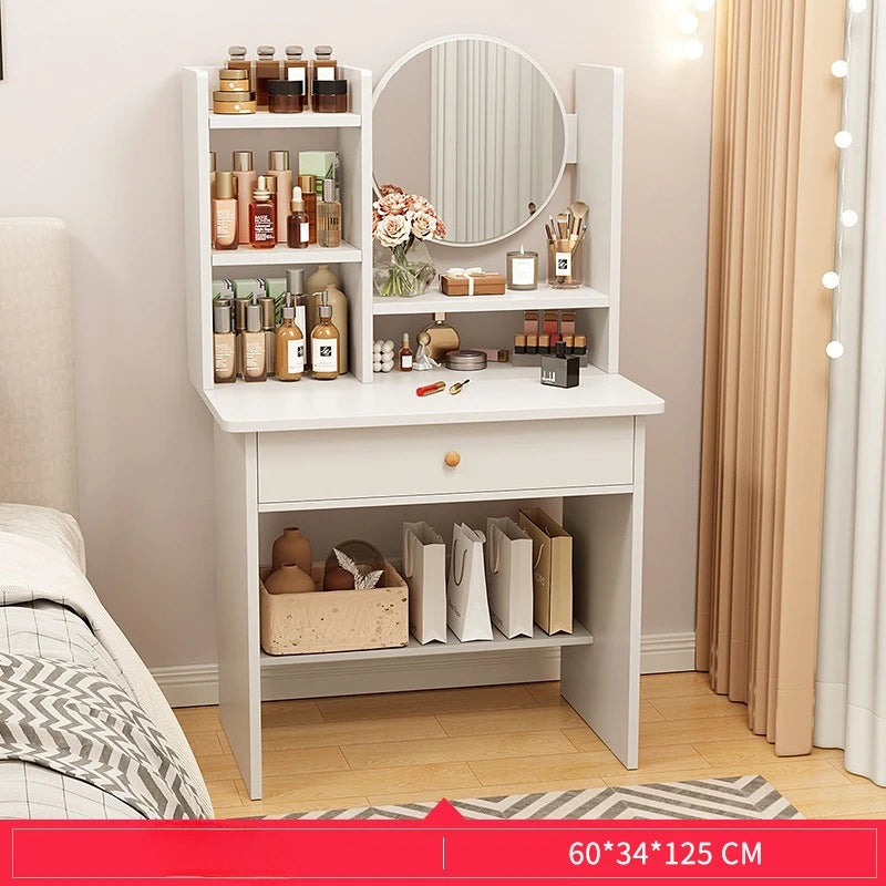 Dresser bedroom small modern simple storage cabinet integrated small apartment Internet celebrity ins style makeup table makeup