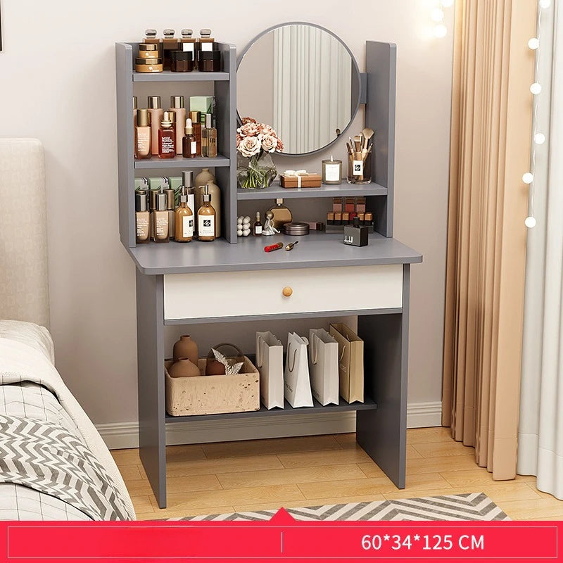 Dresser bedroom small modern simple storage cabinet integrated small apartment Internet celebrity ins style makeup table makeup