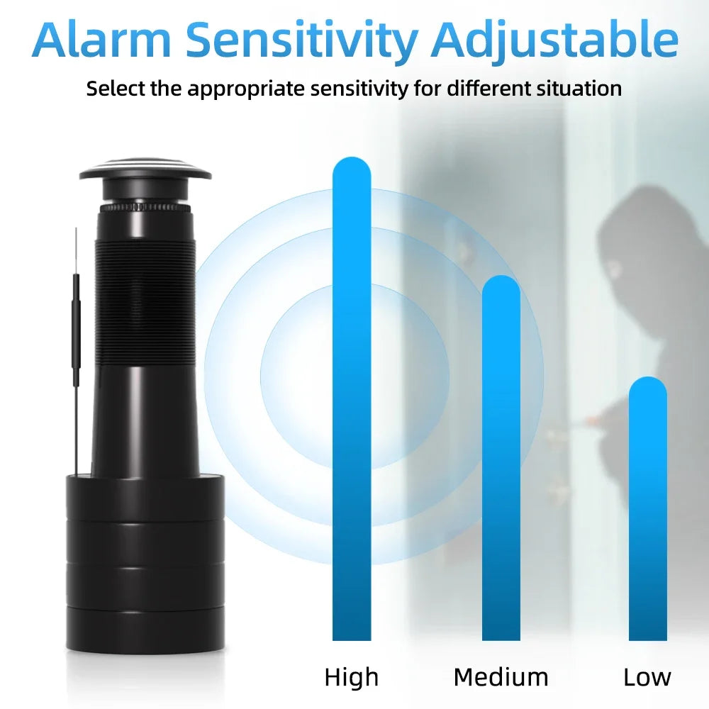 4MP HD Video Peephole WiFi Camera 170° Wide-angle Human Detection Audio Door Viewer Video-eye Wireless FIsheye Camera Tuya APP