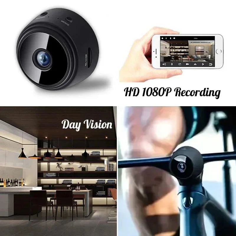 A9 WiFi Mini Camera HD Wireless Video Recorder Voice Recorder Security Monitoring Camera Smart Home For Infants And Pets
