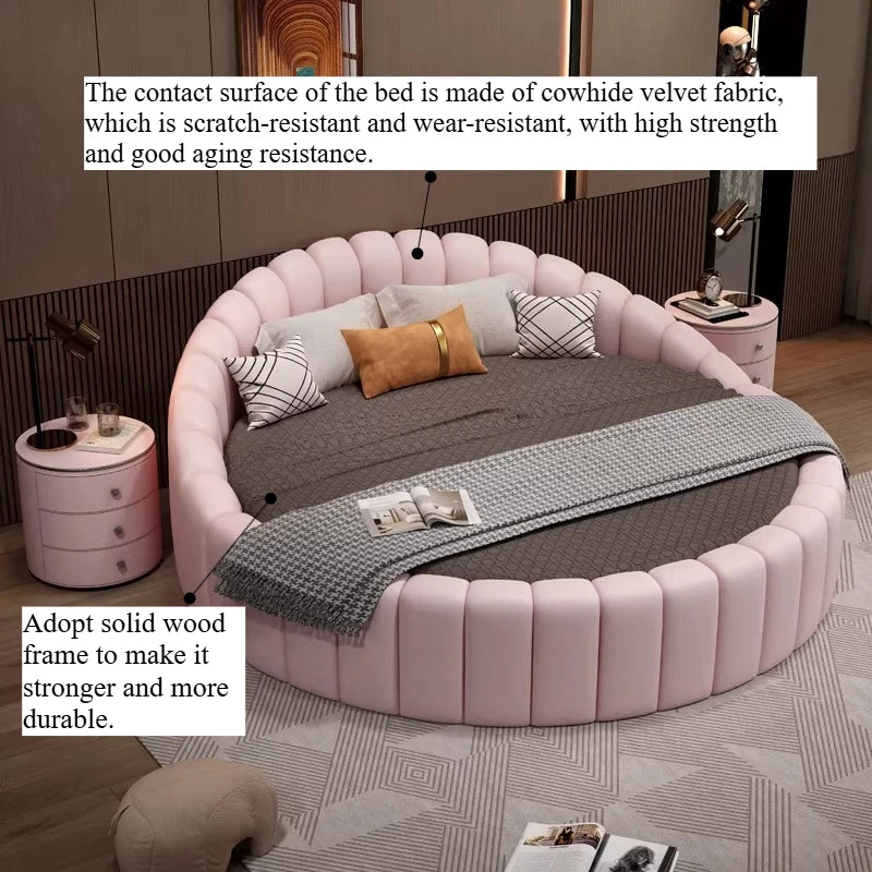 Bedroom Japanese Beds Aesthetic Unique Modern Double Bed King Size Frames Cama De Lujo Para Dormitorio House Accessories