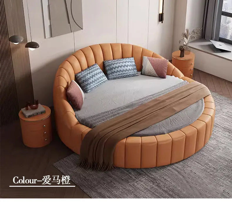 Bedroom Japanese Beds Aesthetic Unique Modern Double Bed King Size Frames Cama De Lujo Para Dormitorio House Accessories