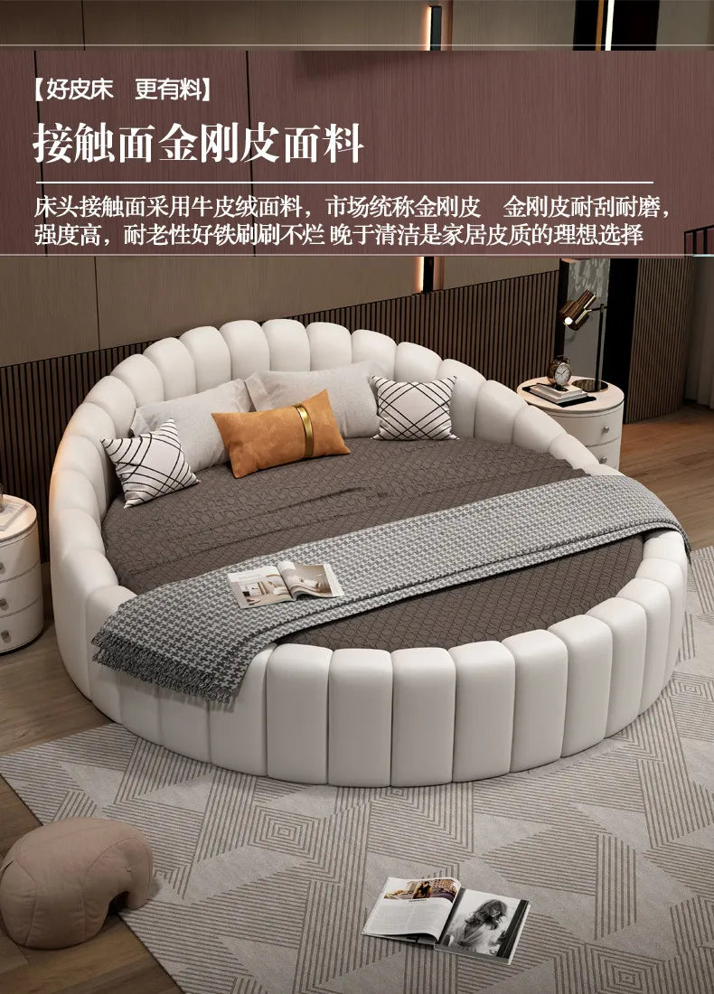 Bedroom Japanese Beds Aesthetic Unique Modern Double Bed King Size Frames Cama De Lujo Para Dormitorio House Accessories
