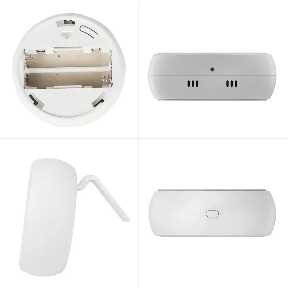 Tuya Smart ZigBee Temperature And Humidity Sensor Wireless LED Screen Display Working With Google Assistant Tuya Zigbee Hub