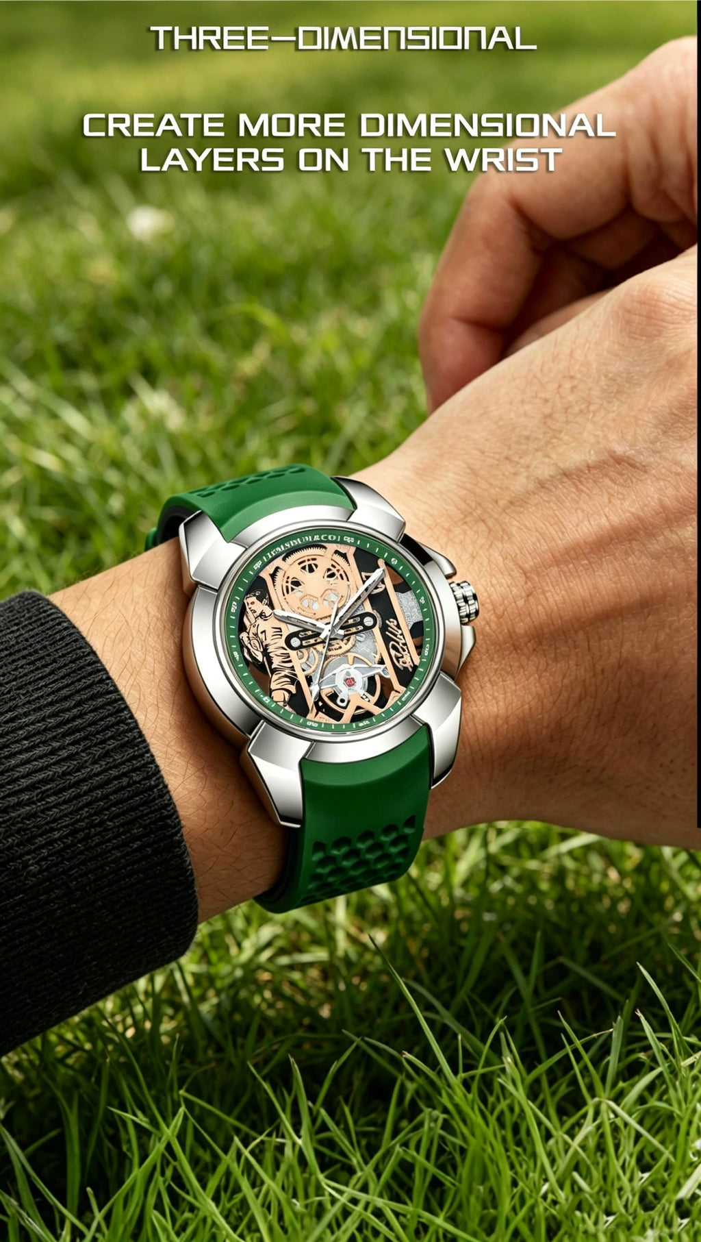 New Trendy Men's Fashion Watches, Exquisite Design, Stylish and Fashionable, High-End Fashion Sports Wristwatches, Suitable for Everyday Wear. Suitable for Men.