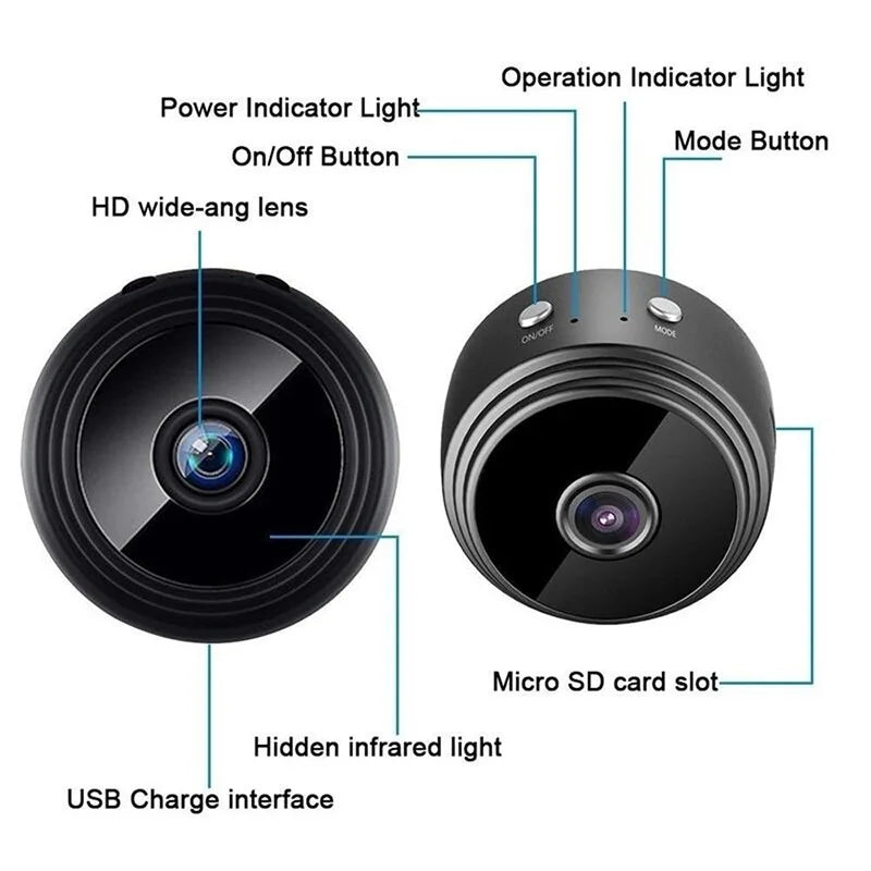 A9 Mini Camera WiFi Wireless Monitoring Security Protection Remote Monitor Camcorders Video Surveillance Wifi Cameras Smart Home