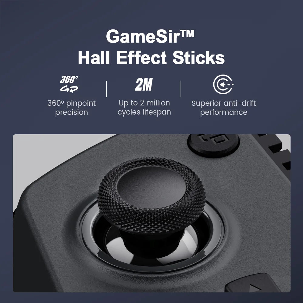 GameSir X5s Bluetooth Wireless controller Stretching Gamepad for Pc Switch IOS Android Switch 2
