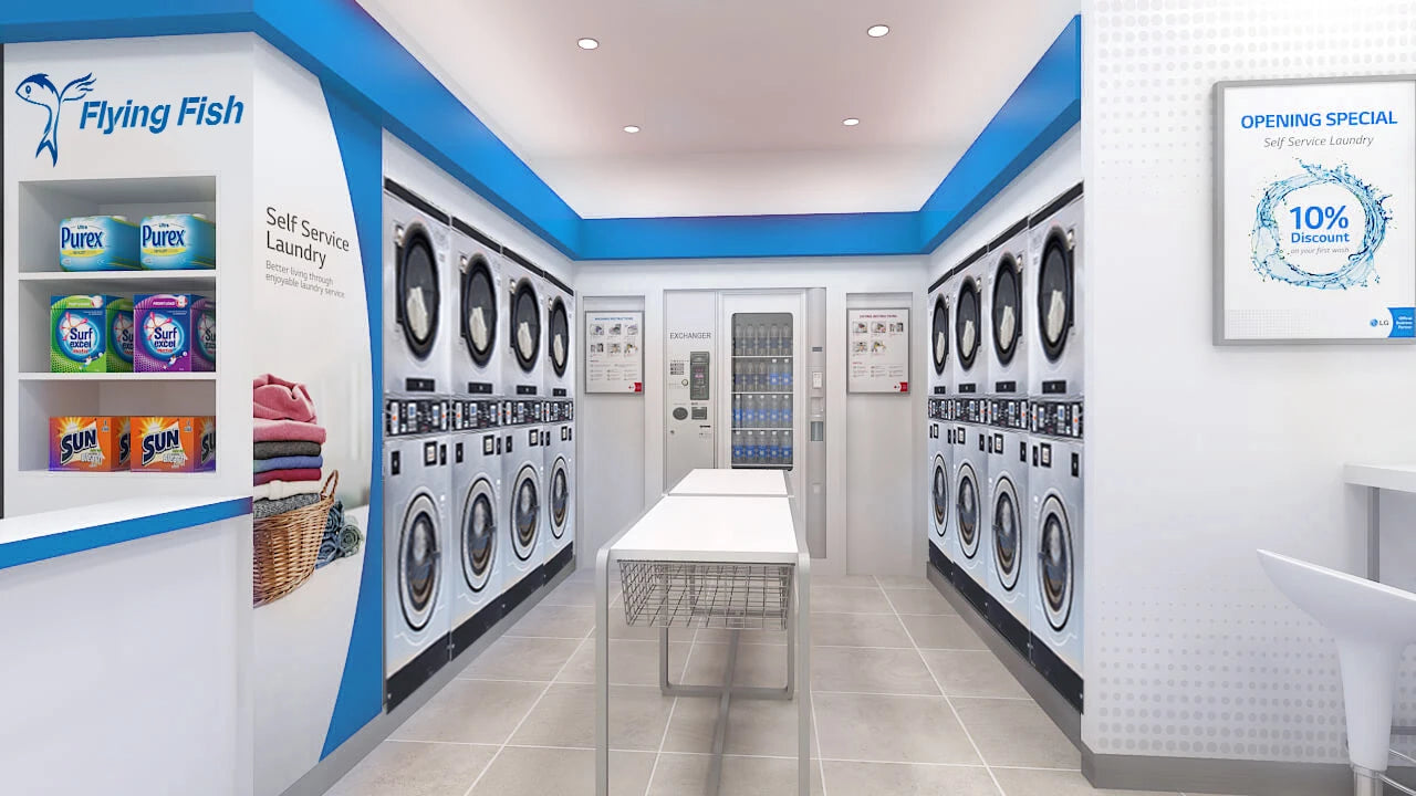 10KG 12KG 15KG 18KG 20KG Laundry Washig Machine Stacked Washer Dryer for Laundromat Machines