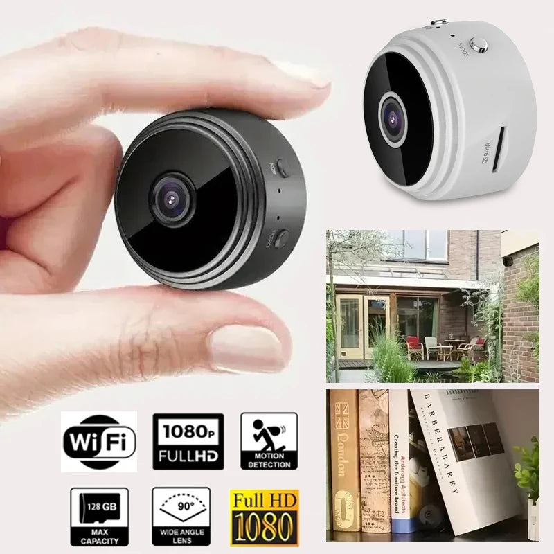 A9 WiFi Mini Camera HD Wireless Video Recorder Voice Recorder Security Monitoring Camera Smart Home For Infants And Pets