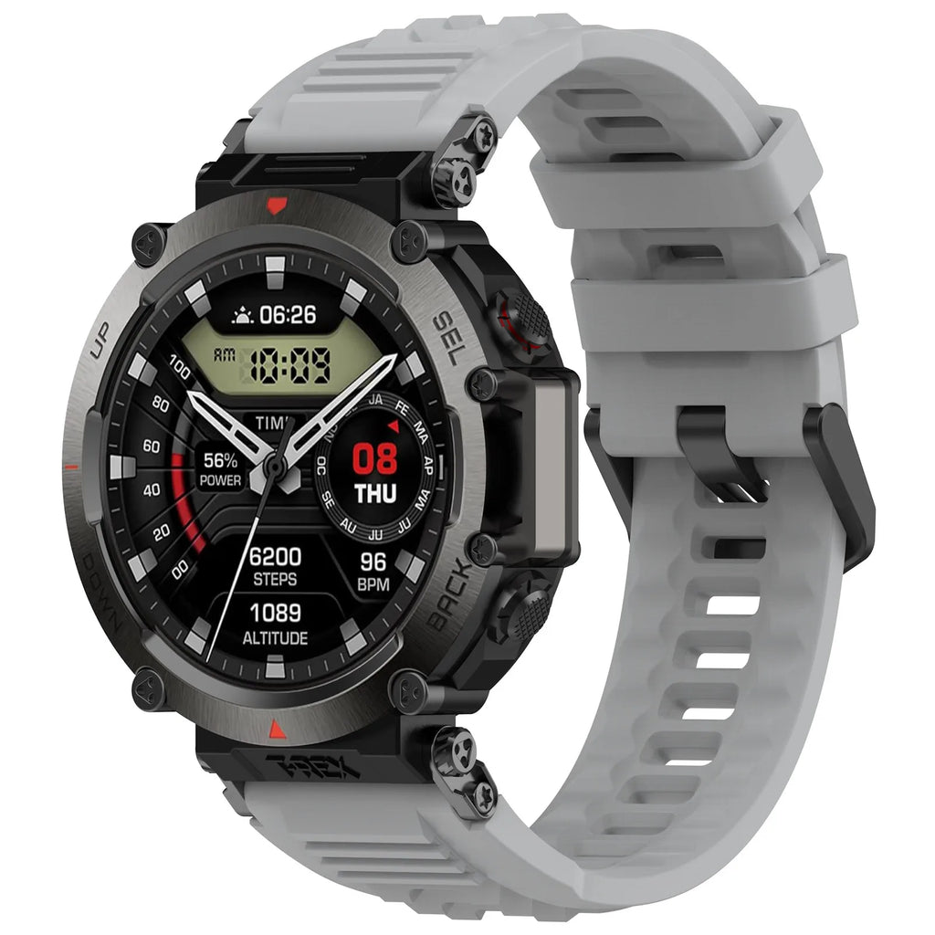New Silicone Strap for Amazfit T-Rex Ultra Smart Watch Sport Strap Bracelet for Huami Amazfit T-Rex Ultra  Replacement Watchband