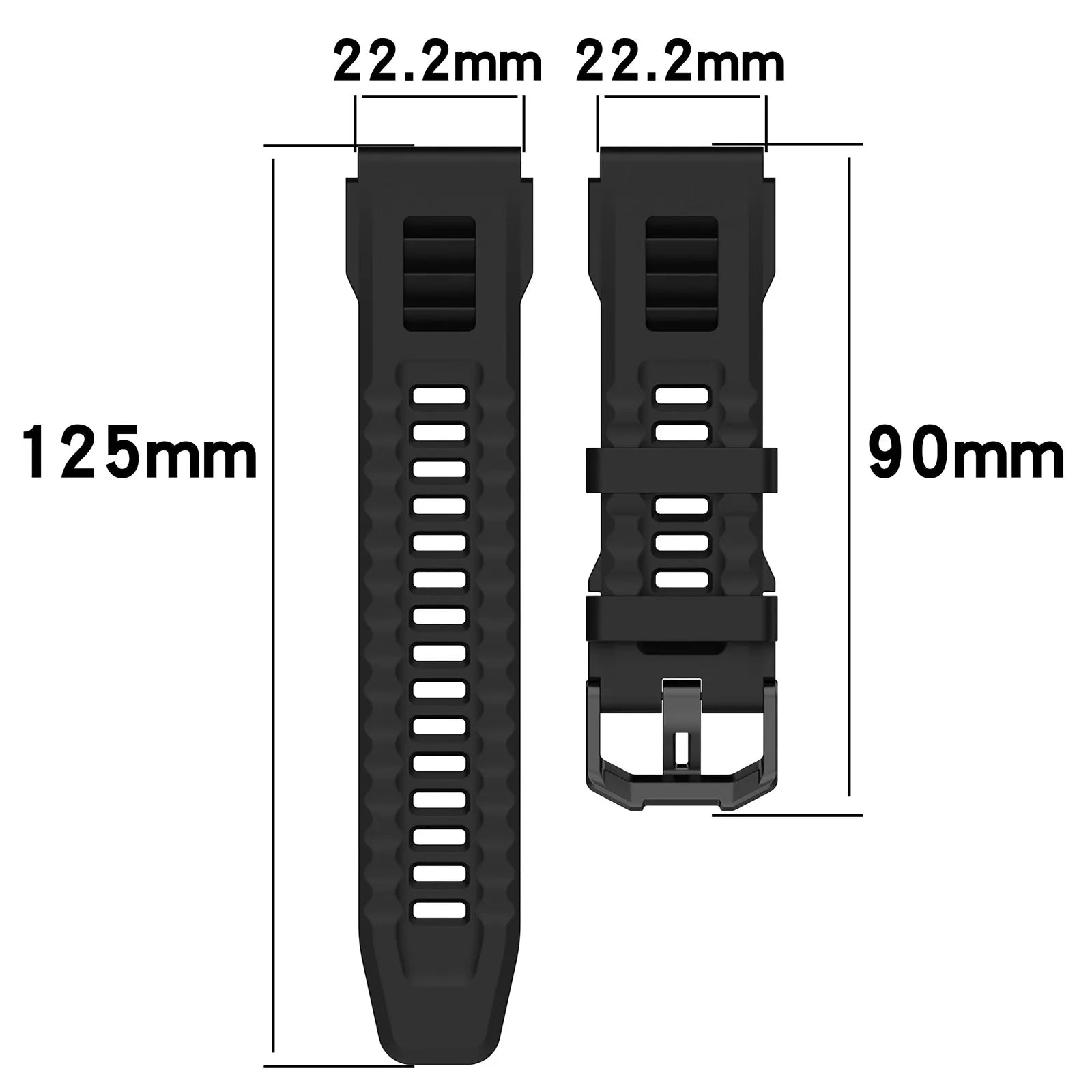 New Silicone Strap for Amazfit T-Rex Ultra Smart Watch Sport Strap Bracelet for Huami Amazfit T-Rex Ultra  Replacement Watchband