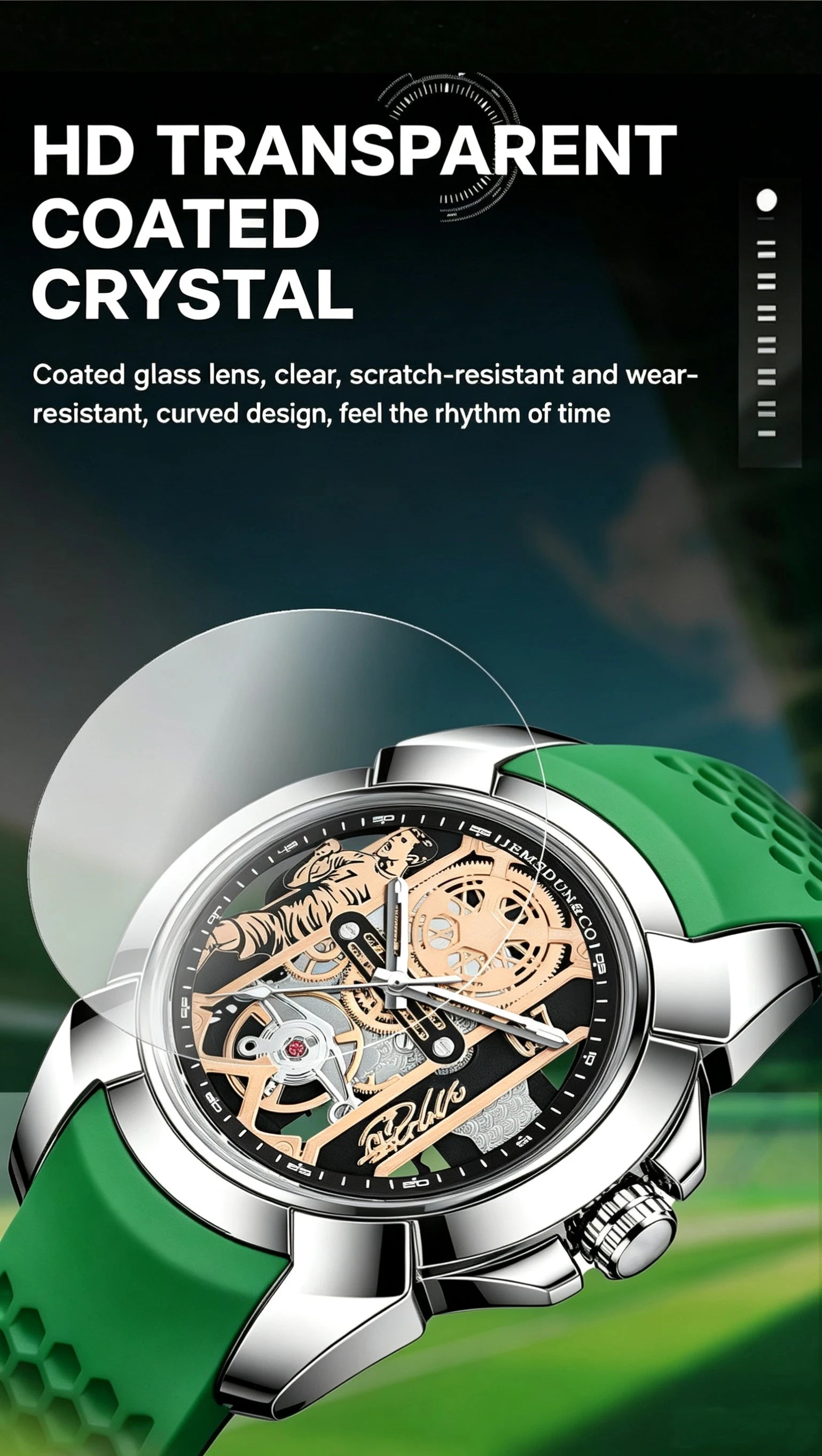 New Trendy Men's Fashion Watches, Exquisite Design, Stylish and Fashionable, High-End Fashion Sports Wristwatches, Suitable for Everyday Wear. Suitable for Men.