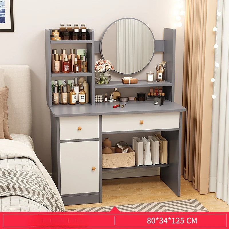 Dresser bedroom small modern simple storage cabinet integrated small apartment Internet celebrity ins style makeup table makeup
