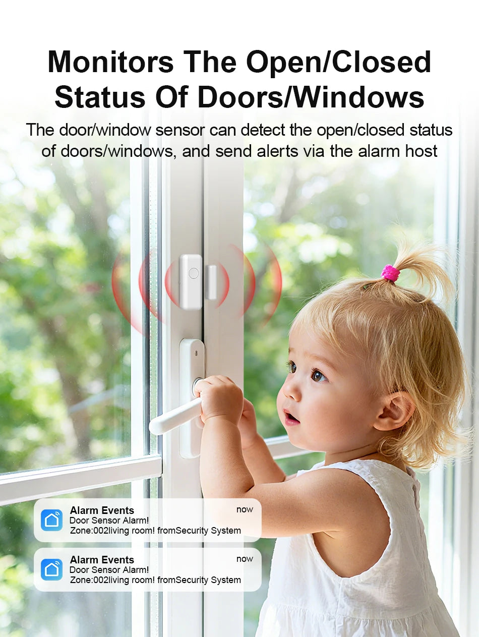 PGST WiFi 4G Home Alarm Security System Set Alexa Automation Alarm Security Protection Door Motion Works with Tuya Smart Life
