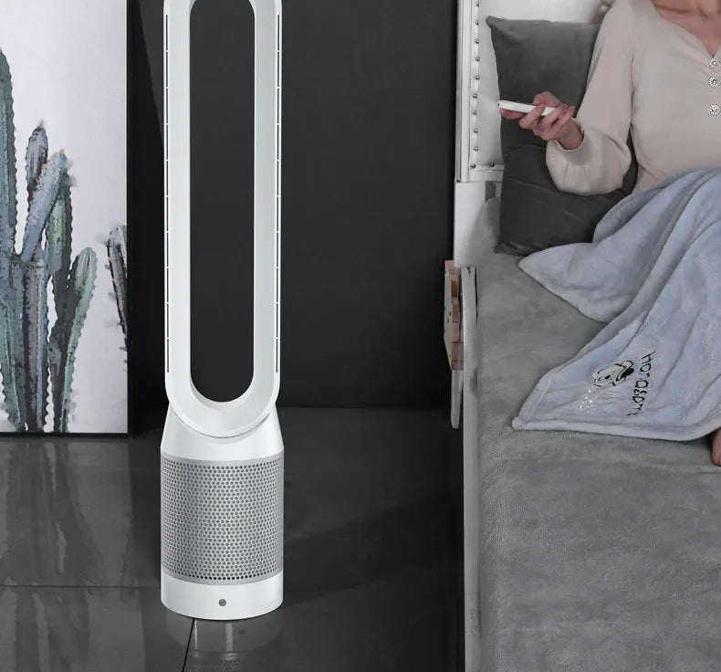 42Inch 220V Air Purification Circulation Bladeless Fan Ultra-Quiet Dormitory Floor Electric Tower Fan Bladeless For Summer