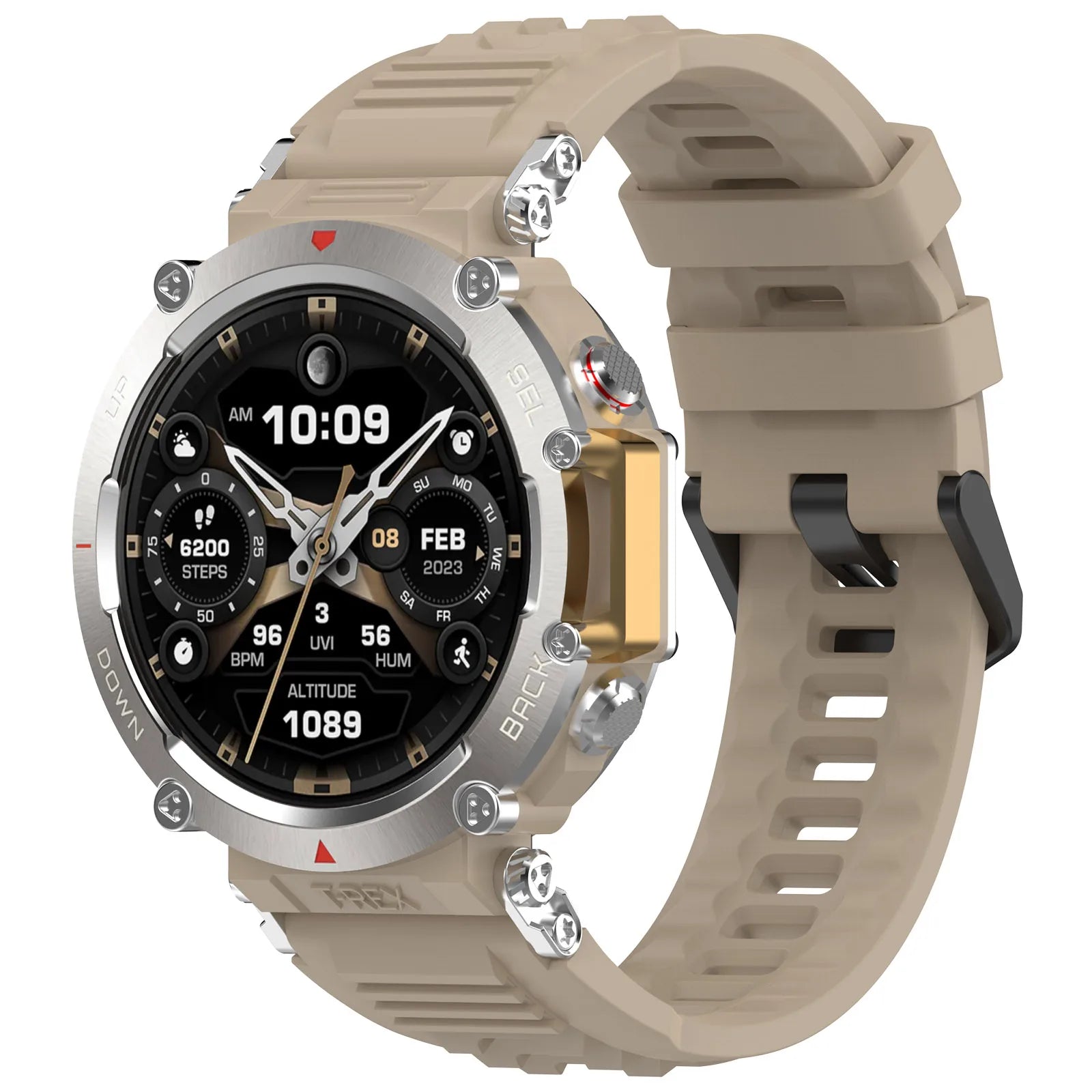 New Silicone Strap for Amazfit T-Rex Ultra Smart Watch Sport Strap Bracelet for Huami Amazfit T-Rex Ultra  Replacement Watchband