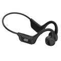JS7 Wireless Ear-hook Open-type OWS Air Conduction Headphone LED Power Display Memory Card Insertable Bluetooth Earphones Earbud