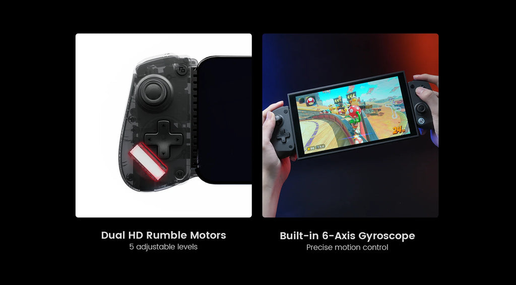 GameSir X5s Bluetooth Wireless controller Stretching Gamepad for Pc Switch IOS Android Switch 2