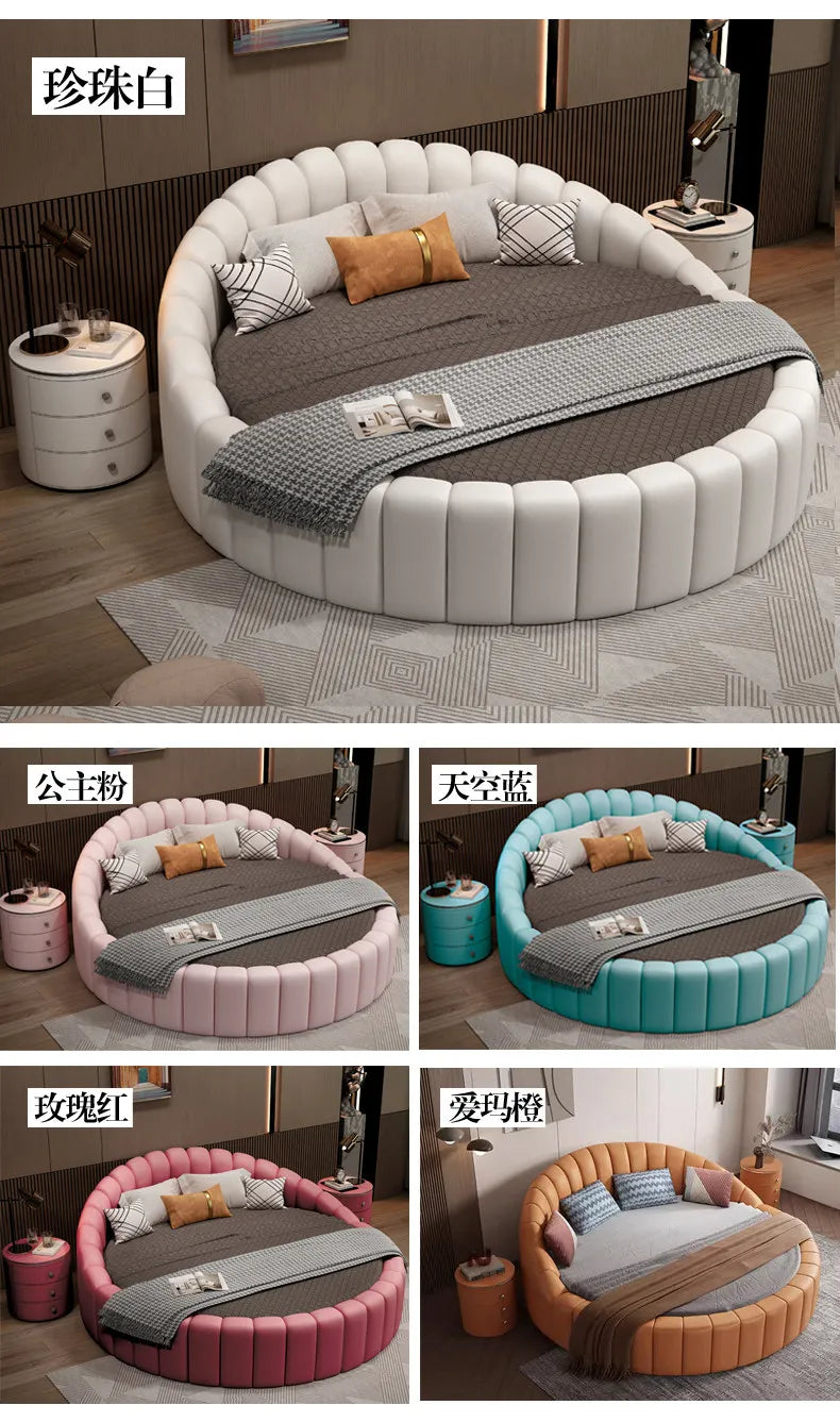Bedroom Japanese Beds Aesthetic Unique Modern Double Bed King Size Frames Cama De Lujo Para Dormitorio House Accessories
